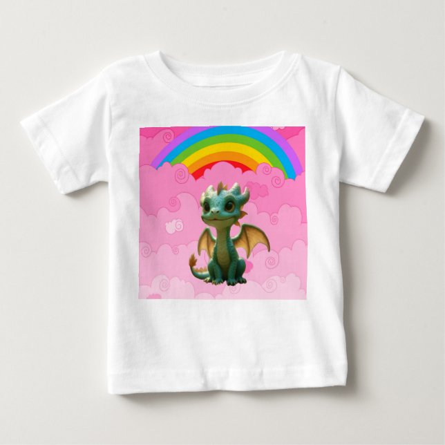 Cute Dragon T Shirt (Framsida)
