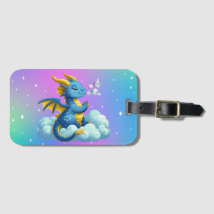Cute Dragon/Whimsical Bagagebricka