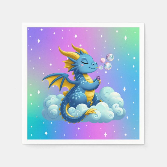 Cute Dragon/Whimsical Pappersservett (Framsidan)