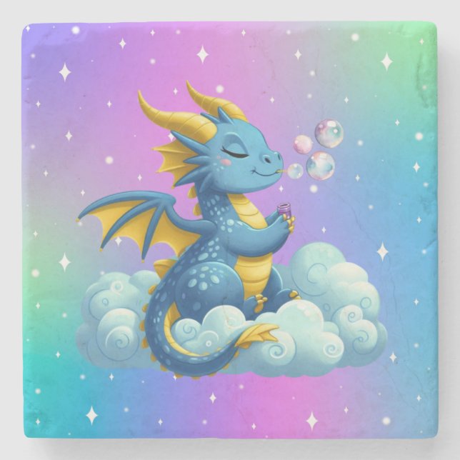 Cute Dragon/Whimsical Stenunderlägg (Framsidan)