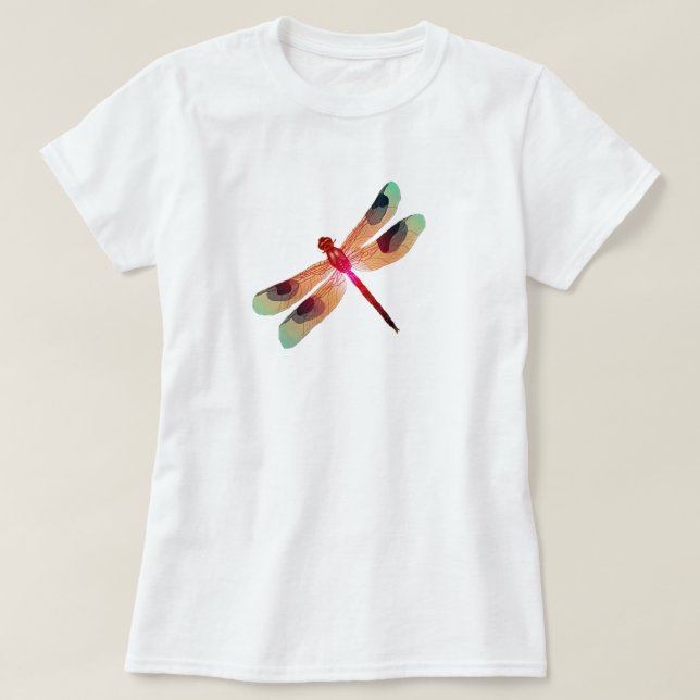 Cute Dragonfly Shirt T Shirt (Design framsida)