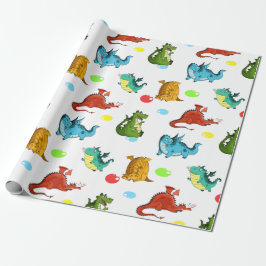 Cute Dragons Presentpapper