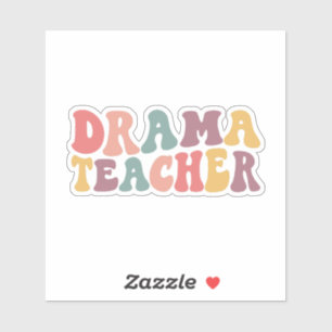 Cute Drama Teacher Klistermärken