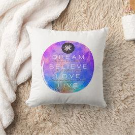 Cute Dream tror att Kärlek Live inspiration Kudde