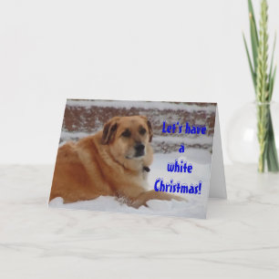 Cute Dreaming White jul Snö Angel Helgkort