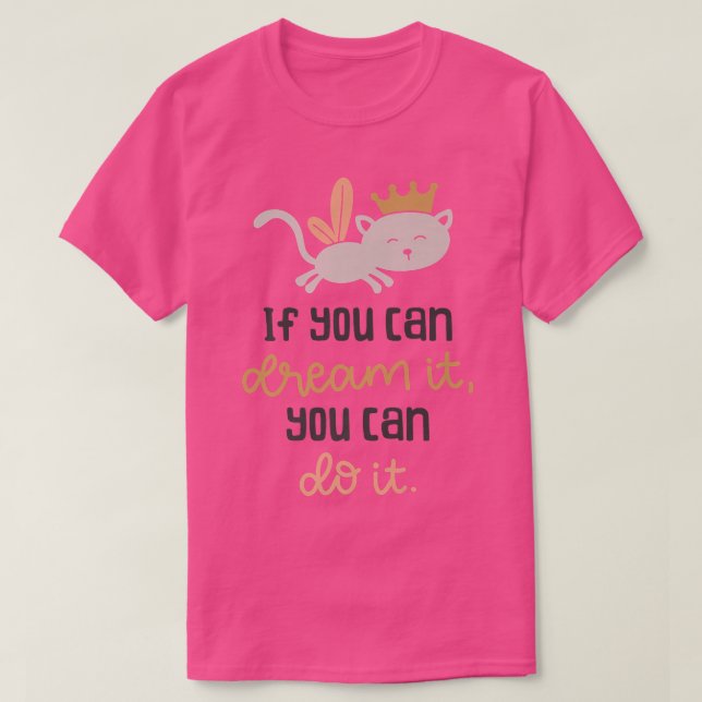 Cute du kan drömma om det där kattköttet med Krona T Shirt (Design framsida)