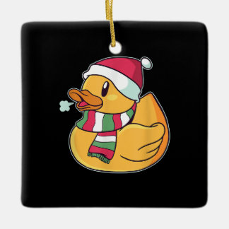 Cute Dub Anka jul Julgransprydnad Keramik