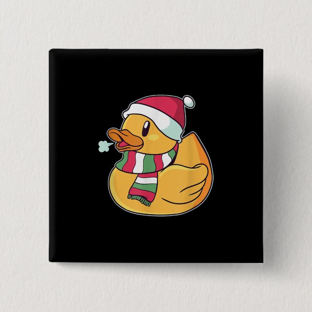 Cute Dub Anka jul Knapp (Framsida)