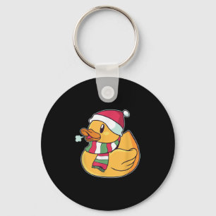 Cute Dub Anka jul Nyckelring