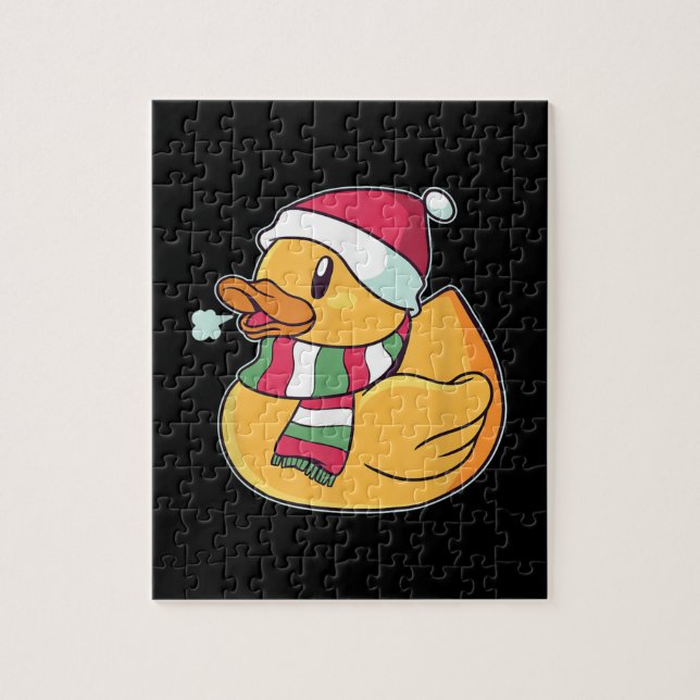 Cute Dub Anka jul Pussel (Vertikal)
