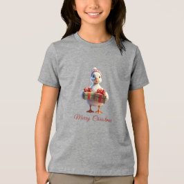 Cute Duck Christmas Holiday T Shirt