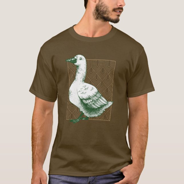 Cute Duck T Shirt (Framsida)