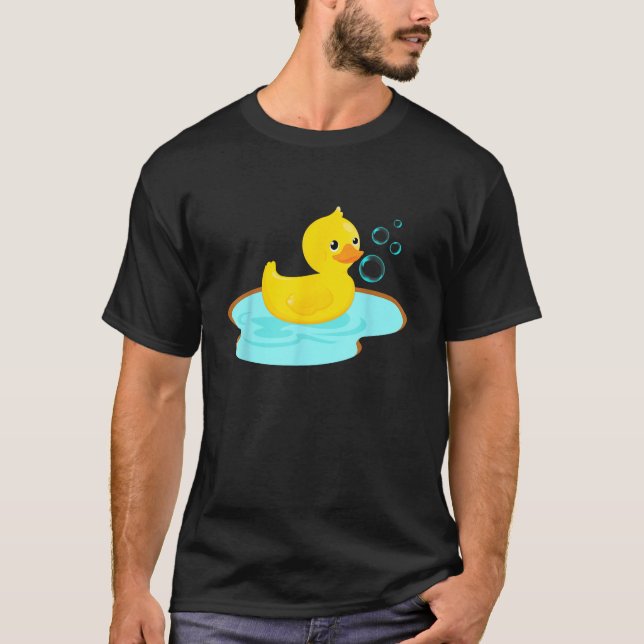 Cute Duckling Kids Gift Idea Anka T Shirt (Framsida)