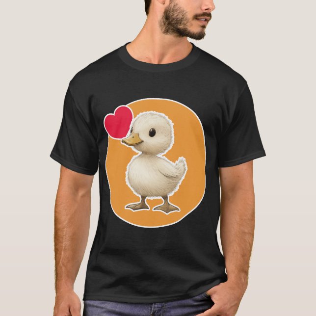 Cute Duckling T Shirt (Framsida)