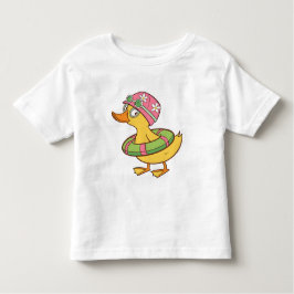 Cute Duckling Tecknad - Kids Summer T-Shirt