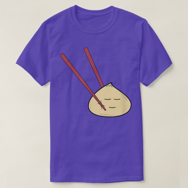 Cute Dumpling Funny Dim Sum T Shirt (Design framsida)