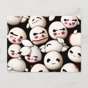 Cute Dumplings Vykort