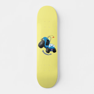 Cute dune-buggen utanför vägen fordon tecknad mini skateboard bräda 18,5 cm