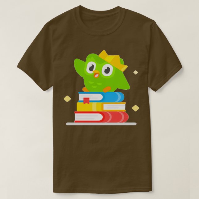 Cute duolingo-fågel t shirt (Design framsida)