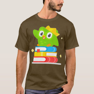 Cute duolingo-fågel t shirt