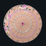 Cute Dusty Ro blommigt Darttavla<br><div class="desc">En blandning av blommigtar i ro och enkla typografiska ge ger ett modernt stil. Minimalistisk och chic,  den här designen användor ljusa lilor på en dammig rosa bakgrund. Produkterna innehåller ingen text,  men du kan välja att koppla den till "Hej fyraåh!" 40-årsdagen party om du vill.</div>