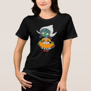 Cute Dutch Zombie Girl T Shirt