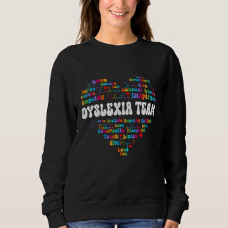 Cute Dyslexia Team Appreciation Week back to schoo T Shirt