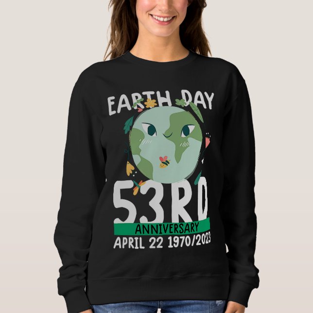 cute earth day  53rd anniversary earth day   2 t shirt (Framsida)