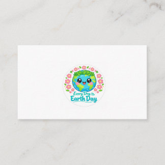 Cute Earth Day Enclosure Card Tilläggskort