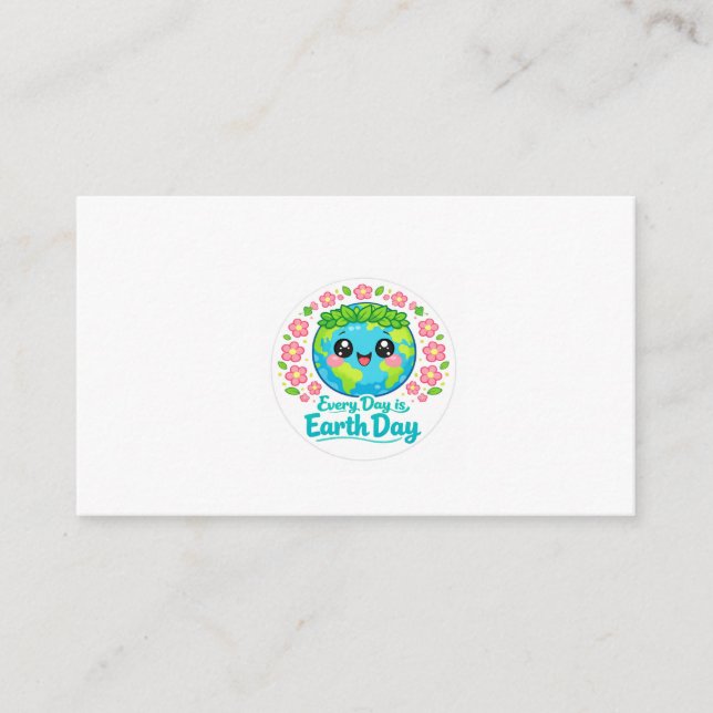 Cute Earth Day Enclosure Card Tilläggskort (Framsida)
