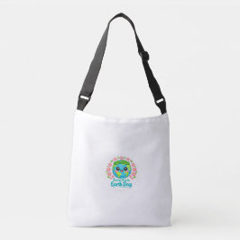 Cute Earth Day Tote Bag Axelväska