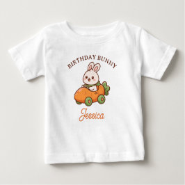 Cute Easter Bunny 1st Birthday Party T Shirt