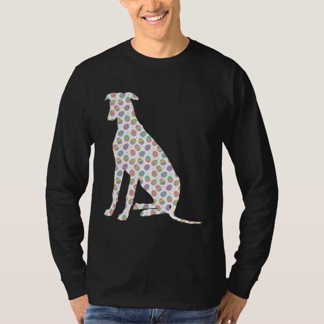 Cute Easter Egg Greyhound  Easter Day 2023 T Shirt (Framsida)