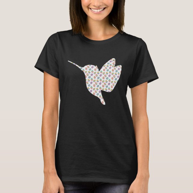 Cute Easter Egg Hummingbird  Easter Day 2023 T Shirt (Framsida)
