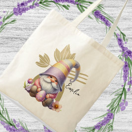 Cute Easter Egg Hunt Gnomes Tygkasse