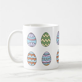 Cute Easter Eggs Mug style 2 Kaffemugg