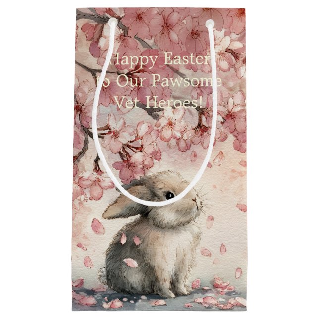 Cute Easter Gift Bag for Veterinary Personal  (Framsidan)
