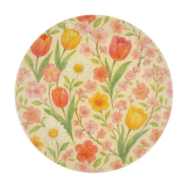 Cute Easter/spring patterned flowers (Framsidan)