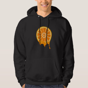 Cute Easy Fruit Halloween-Orange - segmentkostnad Hoodie