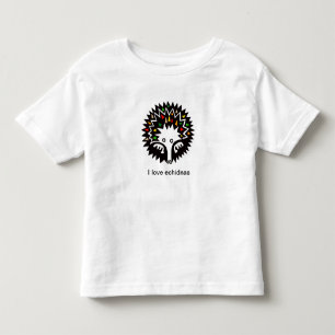 Cute ECHIDNA - Wildlife Australia-Småbarn T-Shirt