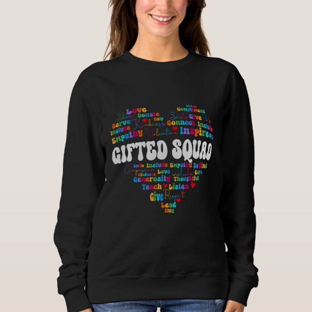 Cute ed Squad Appreciation Week back to school Tea T Shirt (Framsida)