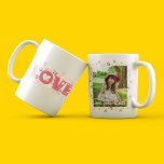Cute editable Pastel blommigt kärlek med foto Kaffemugg<br><div class="desc">Cute editable Pastel blommigt kärlek med fotokaffe Mugg för att anpassa med foto och bildtext för din älskade en</div>
