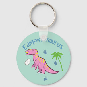 Cute Edmontosaurus Nyckelring