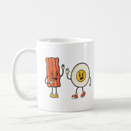 Cute Egg och bacon Kaffemugg