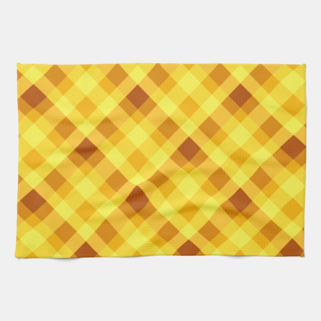 Cute Egg Yolk Gult Play Kitchen Towel Kökshandduk (Horisontell)