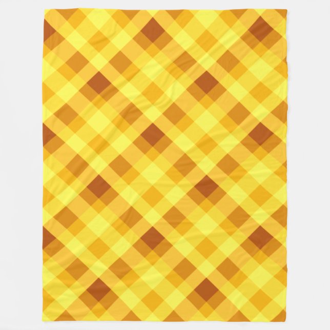 Cute Egg Yolk Gult Play Large Fleece Blanket (Framsidan)