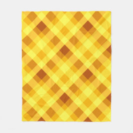 Cute Egg Yolk Gult Pput Medium Fleece Blanket