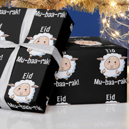 Cute "Eid Mubarak" Får Funny Kids" Presentpapper