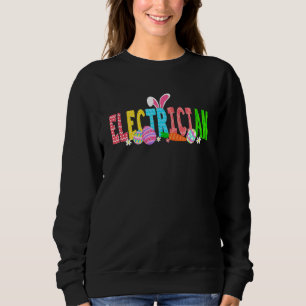 Cute Electrician Rabbit Bunny Cos från Påsk T Shirt