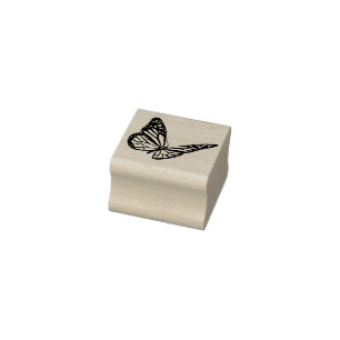 Cute Elegant Butterfly Animal Personal Stals Stämpel